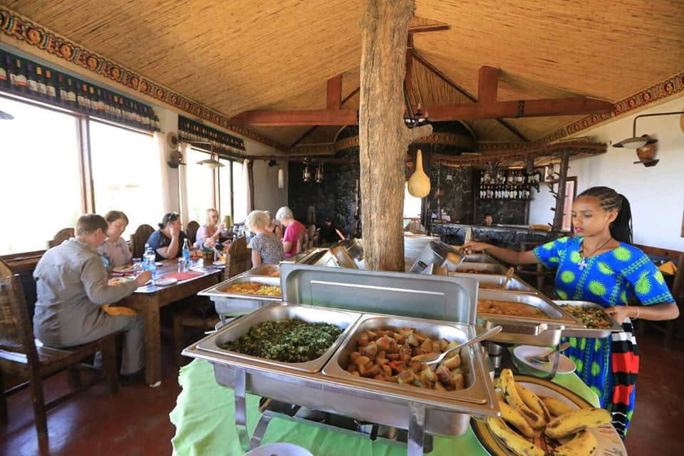 Chef preparing food